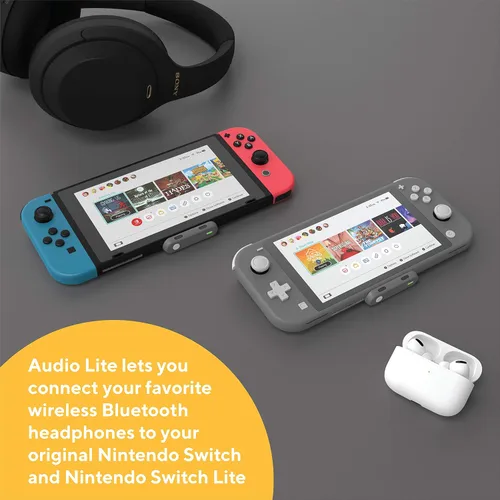 Vista 2 de Genki Audio Lite USB-C Bluetooth 5.0 Adapter Transmitter for the PS5, Nintendo Switch - Connect Wirelessly with BT Headphones, Speakers & Airpods