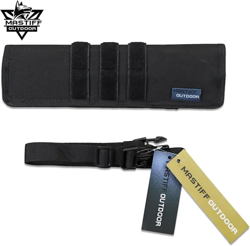 Vista 4 de 12 "espada rana espalda vaina negro nylon táctico modular campamento cosplay, Negro