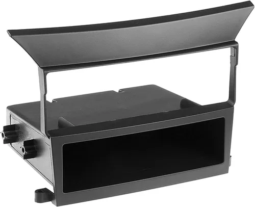 Vista 4 de Scosche HA1711B - Kit de tablero DIN individual con bolsillo moldeado compatible con Honda Pilot 2009-11, color negro