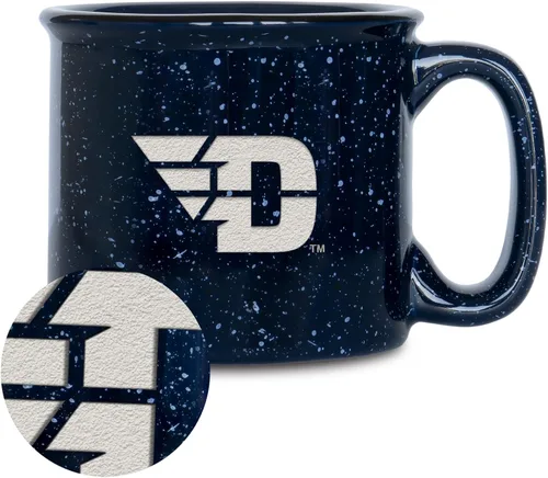 Vista 56 de Rico Industries NCAA Speckle 12oz Laser Engraved Campfire Mug