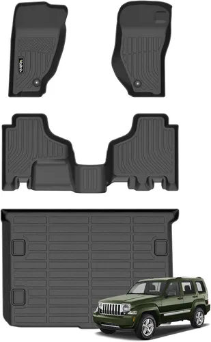 Vista 17 de Alfombrillas para Honda CRV 2002-2006, forros para todo tipo de clima, ajuste personalizado, accesorios duraderos para Honda CRV 2002-2006