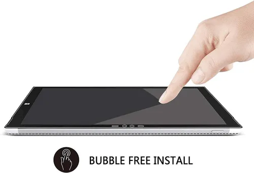 Vista 5 de Megoo Protector de pantalla para Surface Book 2/Book1 de 13.5 pulgadas (2017-2019), protector de vidrio premium, resistente a los rayones