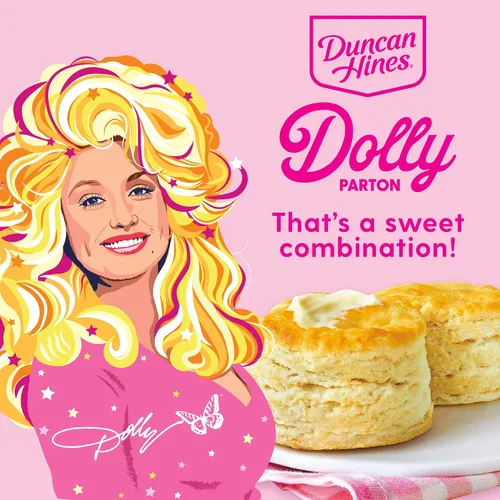 Vista 5 de Duncan Hines Dolly Parton's - Mezcla de galletas de suero de leche, 16 onzas