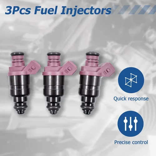 Vista 5 de 3 piezas de repuesto de inyectores de combustible para John Deere 825i Gator 3 cilindros 5WY2404A MIA11720