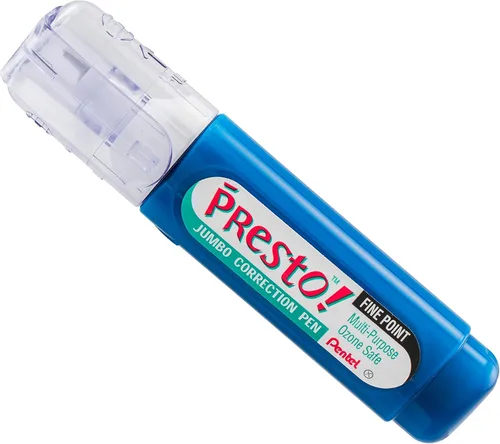 Vista 2 de Pentel Presto Jumbo - Bolígrafo corrector de punta fina, 0.4 fl oz, se vende en un paquete de 2