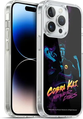 Vista 197 de Head Case Designs Funda de gel suave con licencia oficial de Cobra Kai Eagle Fang Logo Key Art compatible con Apple iPhone 7 Plus/iPhone 8 Plus
