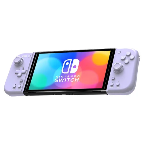 Vista 5 de HORI Split Pad Compact Attachment Set (Lavender) for Nintendo Switch - Officially Licensed By Nintendo
