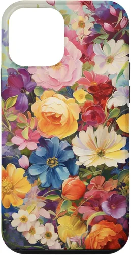 Vista 16 de Watercolor Flower Garden Botanical Art Case for iPhone 17