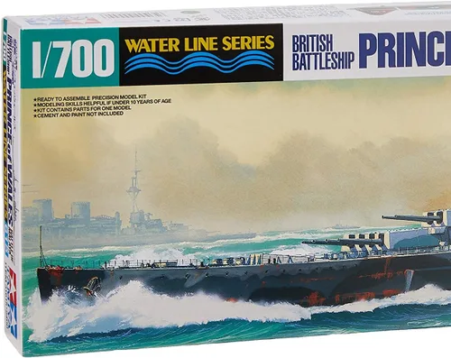 Vista 2 de Tamiya 31615 1/700 Acorazado británico Prince of Wales Kit de modelo de plástico