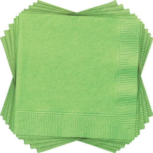 Vista 10 de Servilletas de bebidas azul claro, 20ct