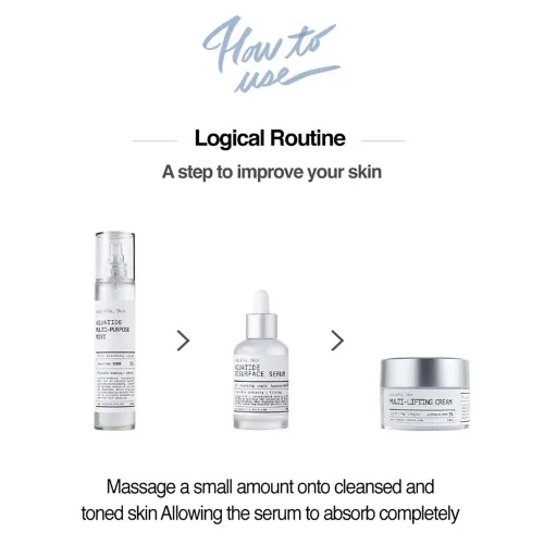 Vista 9 de Aquatide Resurface Serum 1.7 fl oz,suero facial coreano,Cuidado de la piel coreano,Suero Resurface,Suero facial,Suero de ácido hialurónico