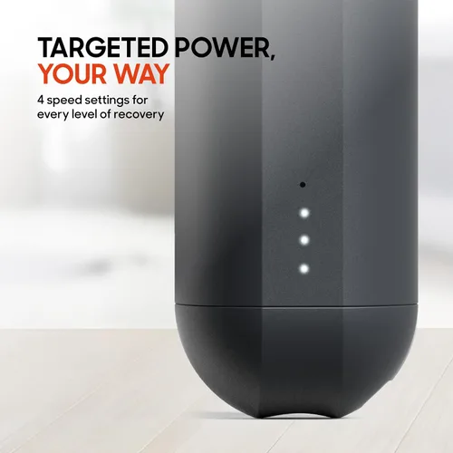 Vista 5 de Sharper Image Powerboost Move Aero [nueva versión 2026] Mini pistola de masaje de percusión de tejido profundo, herramienta de masaje