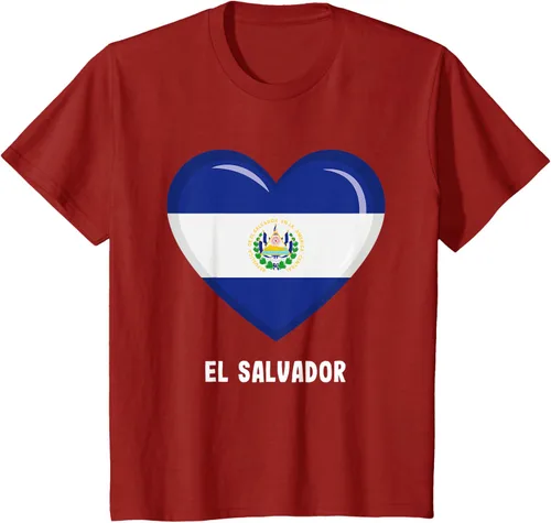 Vista 75 de Camiseta Bandera de El Salvador Camiseta salvadoreña