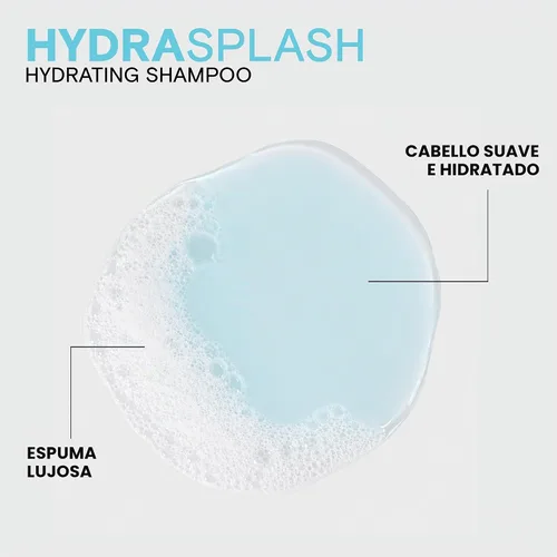 Vista 4 de Joico HydraSplash Hydrating Shampoo For Fine, Medium, Dry Hair Replenish Moisture Add Hydration & Softness With Sea Kelp & Coconut Water