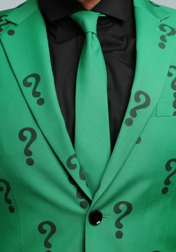 Vista 3 de Chaqueta Slim Fit Traje The Riddler (Auténtica)