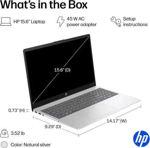 Vista 7 de HP Portátil con pantalla táctil FHD de 15,6", 32 GB de RAM, SSD de 1 TB