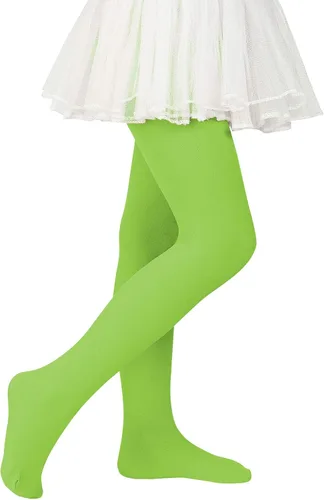 Vista 2 de Mallas de baile de ballet para niñas pequeñas, mallas atléticas suaves para niñas