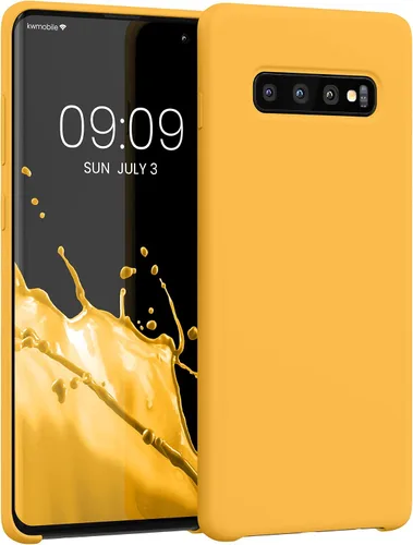 Vista 124 de kwmobile Funda compatible con Samsung Galaxy S9 - Funda de silicona TPU con acabado suave - Blue Reef