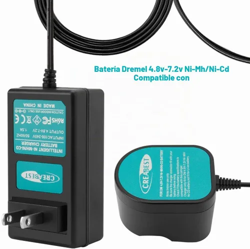 Vista 7 de CREABEST Paquete de 2 baterías Ni-MH de 4.8 V de 3500 mAh compatibles