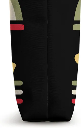 Vista 3 de La Madrina Mas Chingona - Bolsa de mano divertida con la bandera mexicana