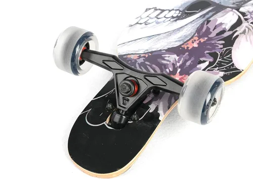 Vista 3 de Amrgot - Longborads completos de 42 pulgadas de largo a través de la cubierta cóncava de crucero profesional Longboards