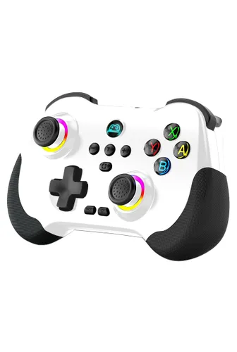 Vista 12 de Koiiko Wireless Gaming Controller for ipad/iphone Android/PC/Switch/Streaming on Xbox/PS4/PS3, Bluetooth, Pocket Size, 7-Colors LED, Hall Effect