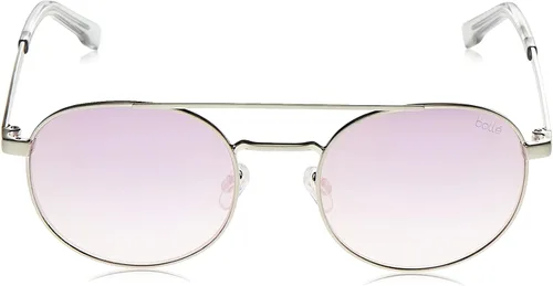 Vista 2 de Bolle OVA - Gafas de sol de plata brillante unisex talla S