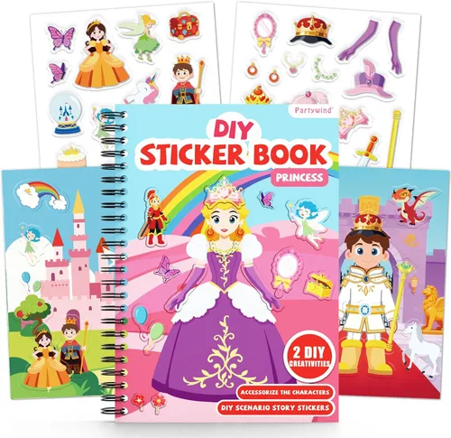 Vista 12 de Libro de calcomanías reutilizables de animales para niños pequeños, calcomanías 3D divertidas de gelatina de animales, calcomanías lavables