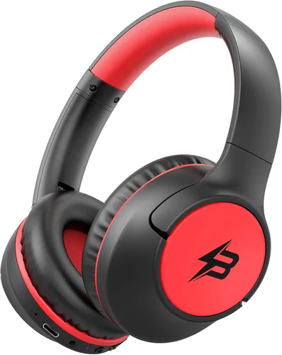 Vista 9 de Auriculares Bluetooth para niños con tiempo de reproducción de 85 horas Azul marino