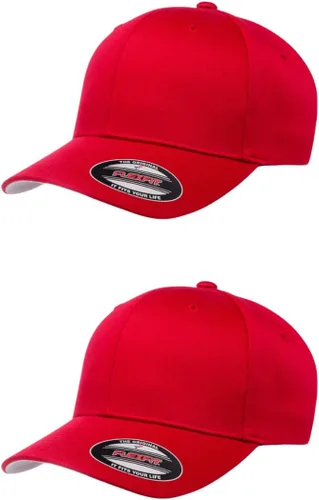 Vista 117 de Gorra de béisbol Flexfit Wooly Combed Premium de 6 paneles estructurada Ajuste elástico Paquete al por mayor disponible Negro