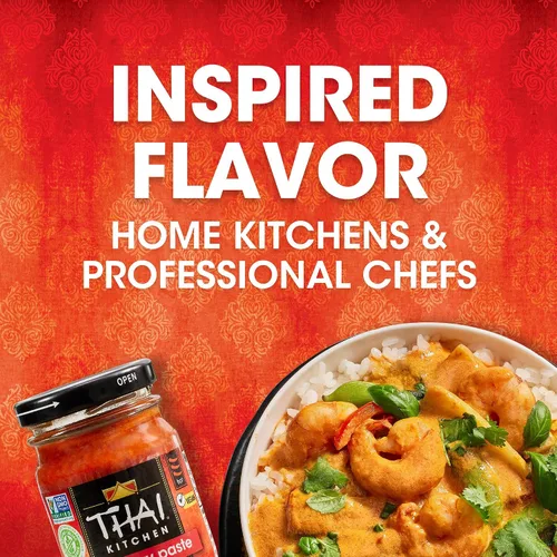 Vista 4 de Thai Kitchen - Pasta de curry rojo sin gluten, 4 onzas
