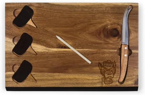 Vista 12 de PICNIC TIME NCAA NCAA - Juego de tablas de cortar y herramientas de queso de acacia Delio unisex para adultos