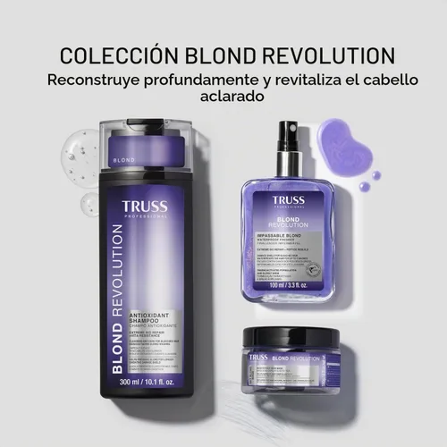 Vista 6 de TRUSS Rubio Revolución Rubio Champú para Cabello Tratado Colorido, 10 fl oz