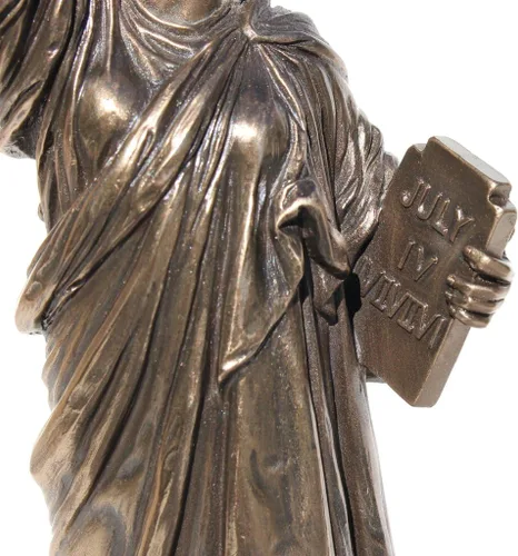Vista 3 de Figura de escultura de bronce fundido en frío de 12.38 pulgadas