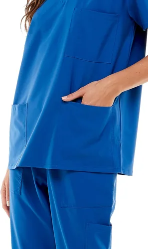 Vista 4 de MEDPIA Scrub Sets for Women and Man Medical Nursing Uniform Pants 4-Way Stretch & 8-Pocket