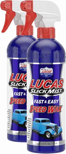 Vista 2 de Lucas Oil 10160 Slick Mist Speed Wax - 24 onzas