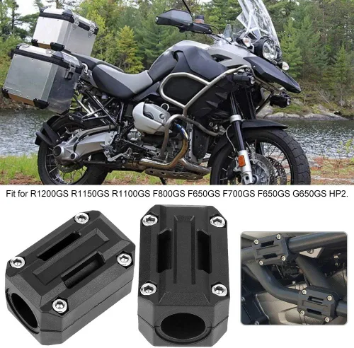 Vista 9 de Protectores de barra de choque, 3 pares universales de parachoques de motocicleta, protector de motor, decoración de bloques de parachoques de 22