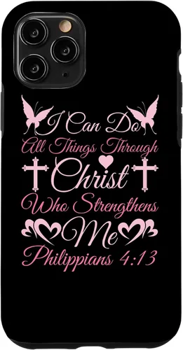 Vista 29 de Christian I Can Do All Things Through Christ Religious Case for iPhone 17