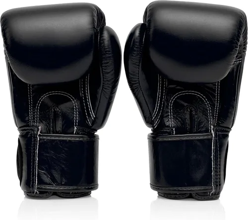 Vista 2 de Fairtex BGV1 guantes de entrenamiento de Muay Thai para hombres, mujeres, niños Calidad premium, ligeros y absorbentes de impacto, guantes