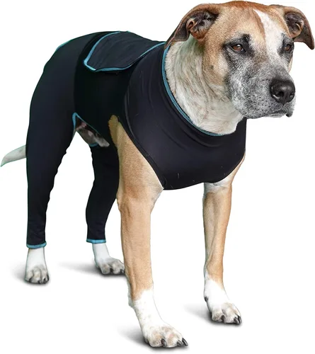Vista 3 de BENEFAB Traje terapéutico cómodo para perros — Chaqueta ligera de infrarrojo lejano para caninos de todas las edades — Traje de compresión relajante