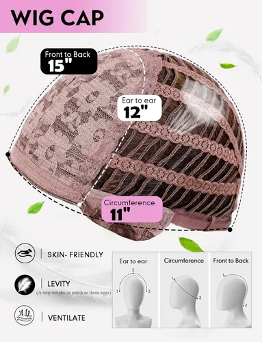 Vista 7 de HAIRCUBE Pelucas rubias largas para mujer, peluca de cabello sintético rizado y ondulado para uso diario