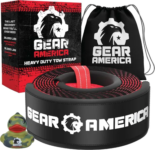 Vista 15 de GearAmerica - Correas de remolque/recuperación 3.1 in x 50