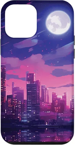 Vista 16 de Funda estética Kawaii de anime y manga de los años 80 y 90 para iPhone 16