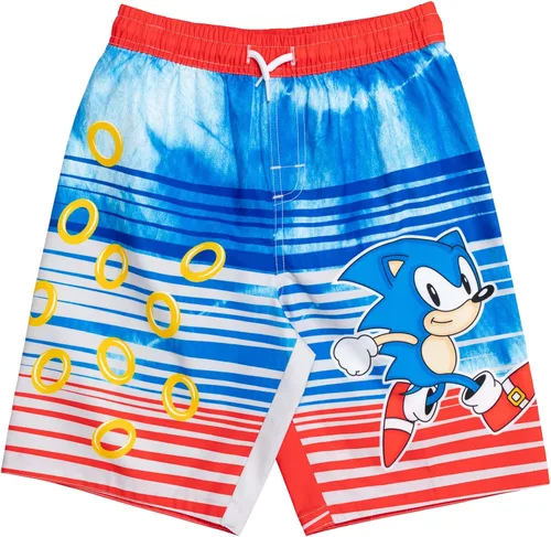 Vista 3 de SEGA Sonic The Hedgehog - Traje de baño con tubo inflable