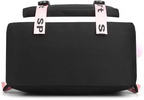 Vista 5 de Ultracase Stray Kids - Mochila escolar para niños, bolsa de libros, mochila casual, mochila casual para niñas con bolsa de lápices, 2, Mochilas
