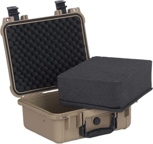 Vista 3 de MEIJIA Funda protectora portátil impermeable para todo tipo de clima, funda rígida, funda para cámara con espuma de ajuste personalizado, compatible