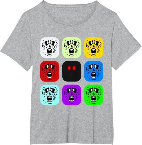 Vista 85 de Camiseta Zombie Rush Zombies Negro