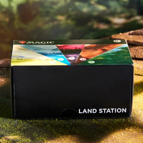 Vista 2 de Magic: The Gathering Estación de Tierras 2025 (400 cartas de tierra básicas)