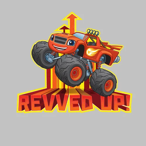 Vista 2 de Camiseta Blaze y The Monster Machines Revved Up para niños pequeños