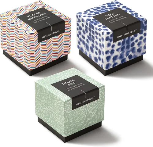 Vista 16 de Compendium ThoughtFulls - Tarjetas desplegables, paquete de 4 unidades de You're Awesome, You Matter, You're Wonderful, Yay You, 120 tarjetas